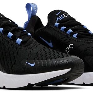 Nike Kids Sneakers Black with Blue Accents